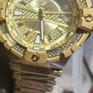 INVICTA 54mm BOLT AUTOMATIC GLASS FIBER DIAL BRACELET